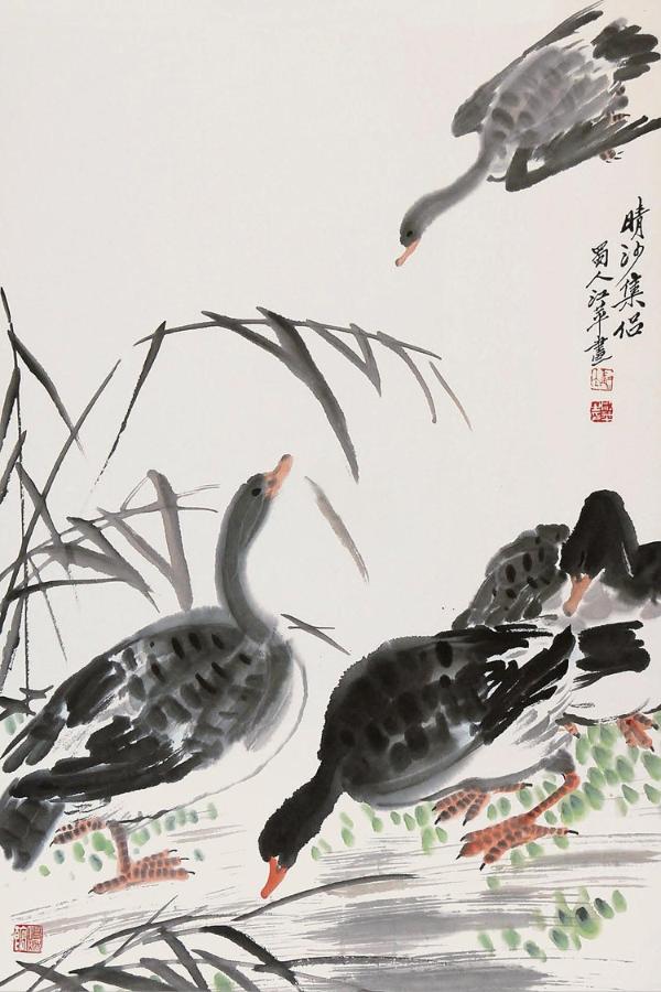 师出名门 自成一格——记张大千最年轻弟子江苹