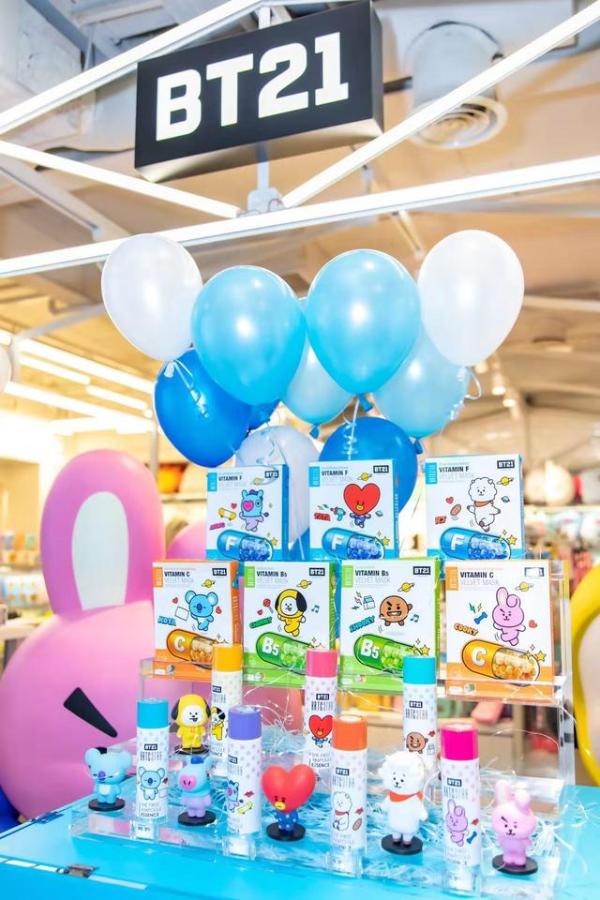 BRTC与宇宙明星BT21 推出合作限量款，10月17日屈臣氏独家发售