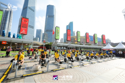 划出新花young 2019年“一兆韦德杯”中国·上海划船器公开赛热力开划