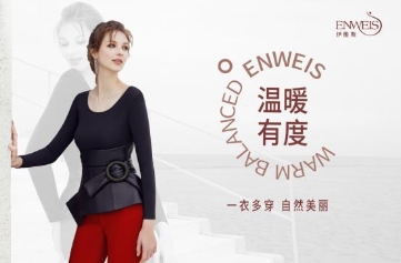 温暖有度，ENWEIS伊维斯2019年秋冬探索一衣多穿的环保新概念
