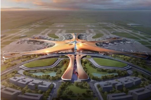 外国驻华使节参访北京大兴国际机场，赞叹中国速度！|华润置地中心