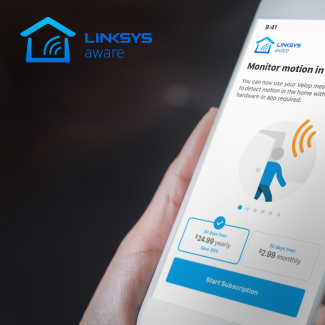 Linksys推出市场首款运动感应MESH WiFi技术