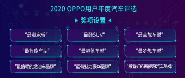 《2020年OPPO用户年度汽车评选》即将开启，探索年轻群体新风向