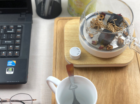 办公室养生茶，困顿午后来一壶？鸣盏养生煮茶器上手实测