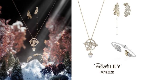 冰雪魔力源自匠心工艺RIOTLILY迪士尼授权系列开启冬日物语