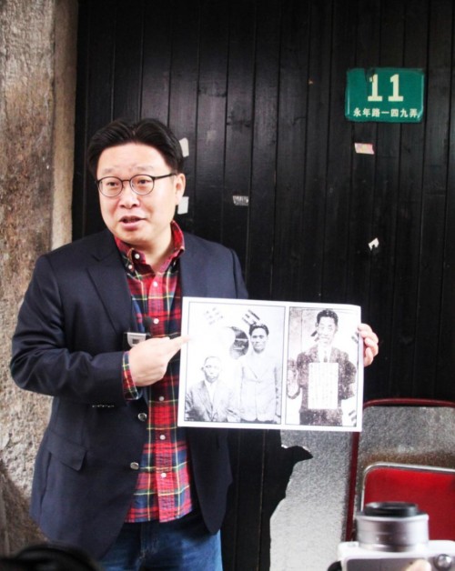 驻上海韩国文化院携手韩国宣传专家徐坰德共同成立韩国独立运动遗址宣传团