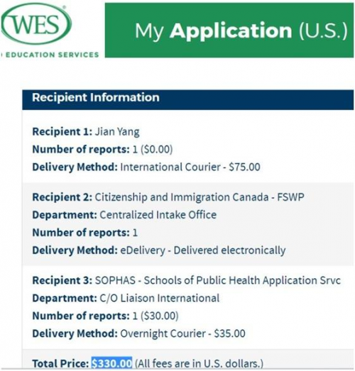 2020年中国留学生如何申请办理WES学历学位成绩单认证?
