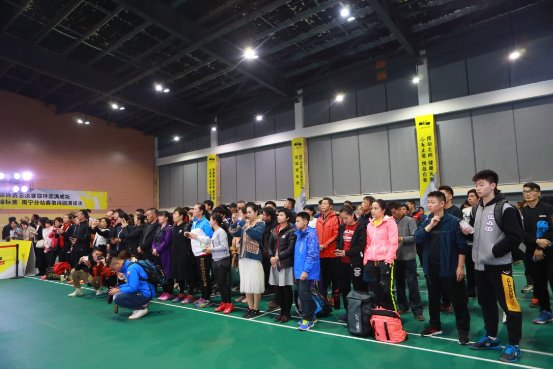 2019LYB南宁分站赛开幕 2273名羽球高手鏖战“绿城”