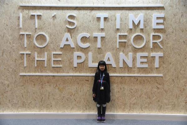 9岁51Talk学员黎子琳联合国倡导熊猫保护，少年当负环保未来