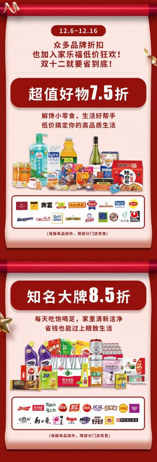 双十二薅福利秘籍，家乐福帮你整理好了