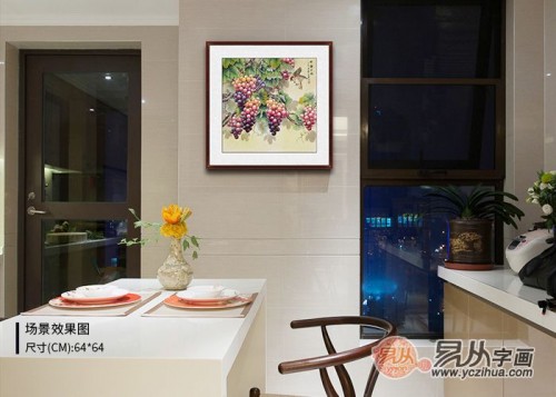 餐厅墙装饰画挂什么好，这些果蔬花卉图好漂亮！