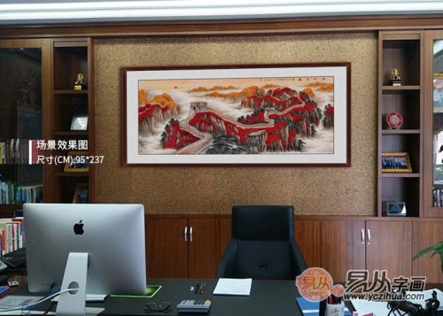 选对了办公室装饰画，大气上档次，还怕没生意？