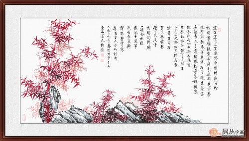 易从网整理四幅挂客厅的画 哪幅最能打动你