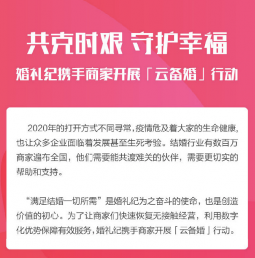 万亿结婚市场被按下"暂停键"，"云备婚"意外带来新爆发