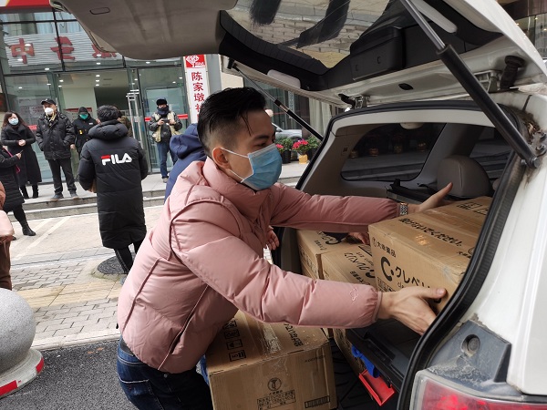 江苏综艺集团捐赠10万元加护灵空间除菌剂,助力武汉防控疫情