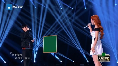 《天赐的声音》胡夏李紫婷温柔对唱，引爆酷狗评论区