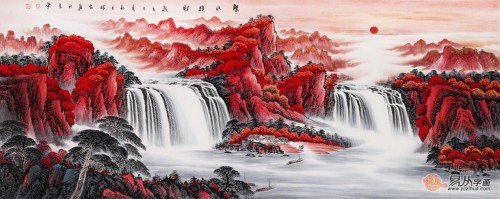 店铺开业适合送什么画？当选李林宏聚宝盆画作，招财进宝