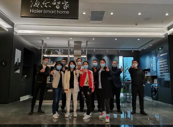 武汉“解封”，武汉海尔智家001号体验中心正式复工