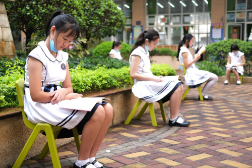 “透气课、卡通人物等”中黄国际管理的两所小学复课好暖心