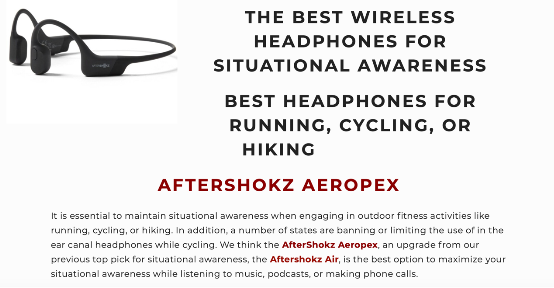 Techradar：Aeropex是你能买到的最佳骨传导耳机