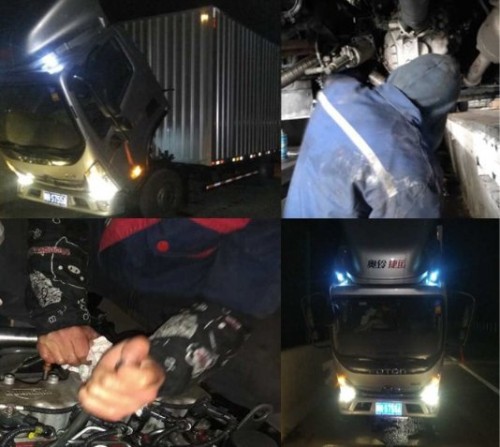 直击痛点！看奥铃是如何解锁夜间维修的？