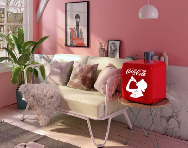 HCK哈士奇x可口可乐复古冰箱——冷饮爱好者不可错过的神器