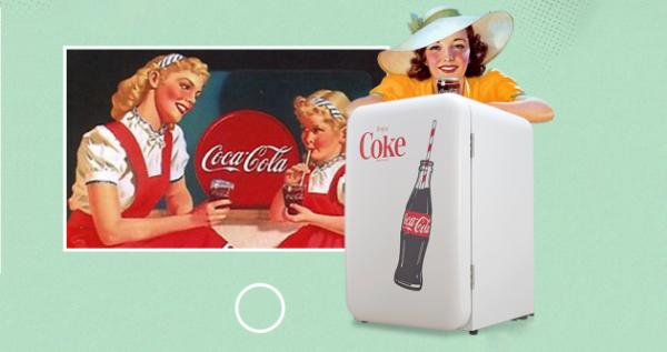 可口可乐联名HCK哈士奇造冰箱，高颜值性价比我全都要！