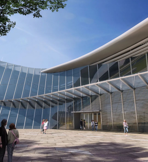 曹黎明：金螳螂专业打造启东市文化体育中心