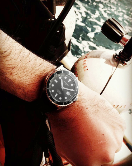 时尚新品亮相，尼维达NIVADA自动机械机芯潜水腕表