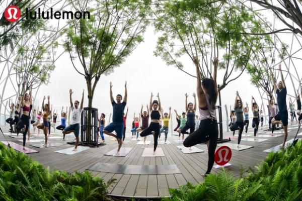 lululemon举办瑜伽音乐云派对庆祝国际瑜伽日