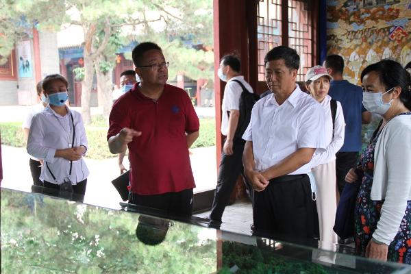 国家文物局|国家文物局副局长胡冰就文物保护工作到云居寺调研