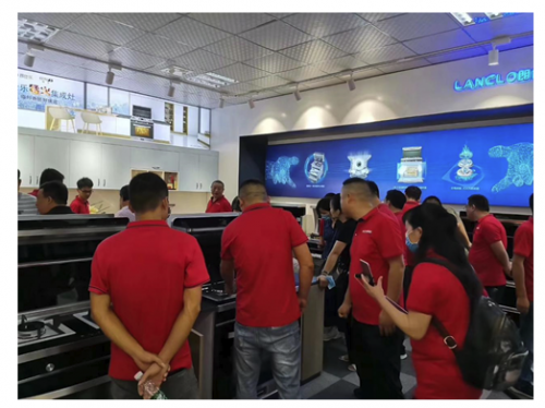 见证实力，共谋发展！优秀经销商莅临朗仕乐生产基地参观考察