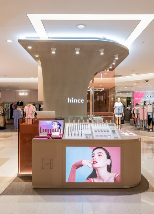 | 韩国小众美妆品牌蕙思hince，入驻乐天百货明洞店