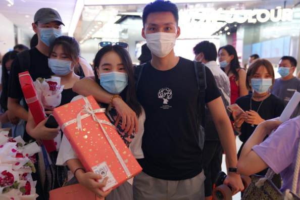北京朝阳大悦城七夕线下告白活动 “心愿家小宝陪你过七夕”