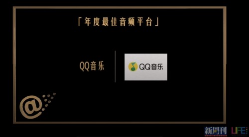 《新周刊》“中国网络生活价值榜”公布，QQ音乐获年度最佳音频平台