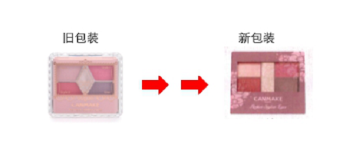 CANMAKE五色眼影盘，打造迷人“电眼口罩妆”