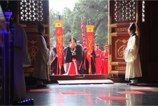 北京孔庙举行祭孔大典纪念孔子诞辰2571周年