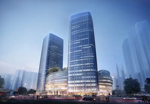 瑞虹企业天地正式封顶 北外滩商务新标杆来了