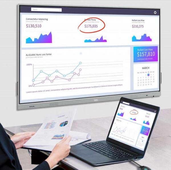 办公场景可以这样玩，TCL商用携智慧会议平板亮相北京InfoComm展