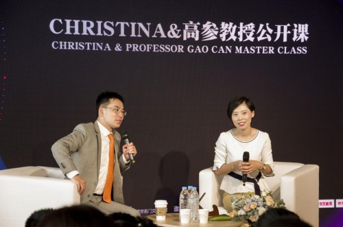 亚洲小提琴王子高参代言CHRISTINA小提琴开启行业先河