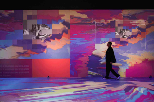 Moment Factory中国首秀 十一长假来百度AI沉浸互动展“膜拜”大神吧！