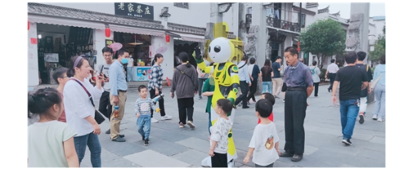 文化自信—婺源江湾景区新风貌