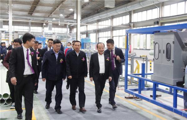 凝心聚力，共襄盛举 九江鑫石管业有限公司投产仪式盛大举办
