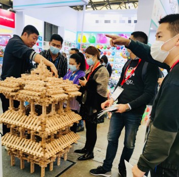 用益智积木来传承非遗技艺 巧林闪耀2020CTE中国玩具展