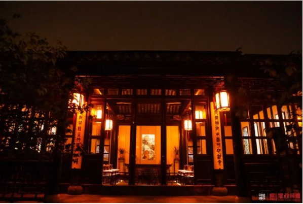 苏州园林拙政园夜游项目拙政问雅内测迎来汉服同袍会