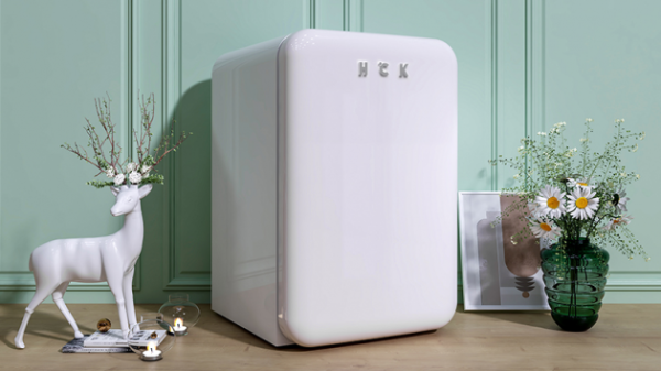HCK哈士奇复古小冰箱，尽展生活美学的本色