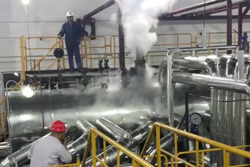 中正锅炉O型结构设计优势显著 又一台中温中压燃气锅炉顺利投产