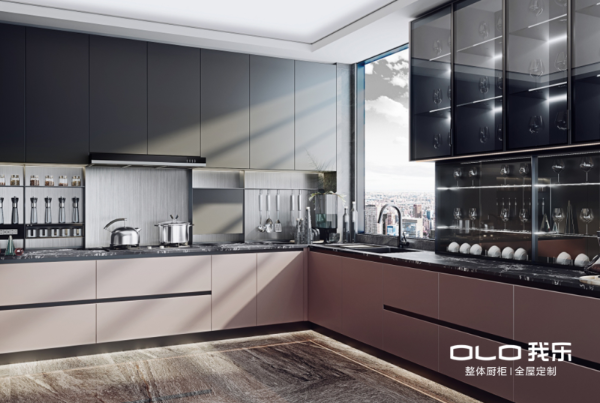 我乐整体橱柜这些暖色调厨房设计，爱了！爱了！