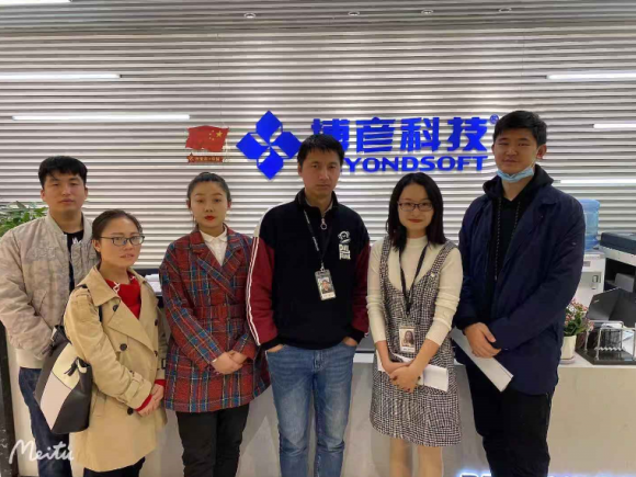 达内“名企百家行”走访博彦科技，双方签订人才定制合作