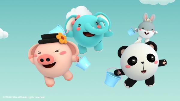 奥拉动漫和羚邦集团携手呈献 幼儿科普动画《奇奇和努娜》定档 11月6日央视少儿首播！